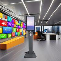 21,5 pulgadas todo en uno Panel PC autoservicio terminal pago quiosco NFC QR código lector impresora-caja registradora POS