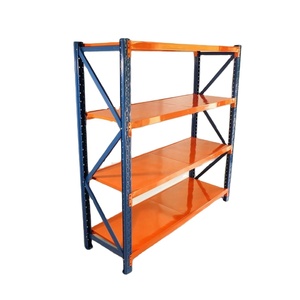 ชั้นวางของและโชว์แบบตะแกรง5ชั้น200กก. 300กก. 500กก. วัสดุสำหรับเก็บของในโกดัง - Product Image 3