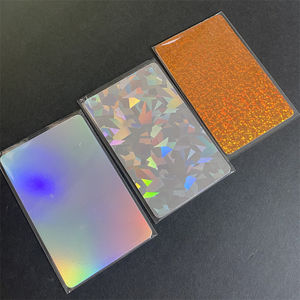 Carte de visite NFC en PVC GSC avec mon logo, cartes PVC vierges imprimables, cartes CR80 simples avec superposition holographique - Product Image 2