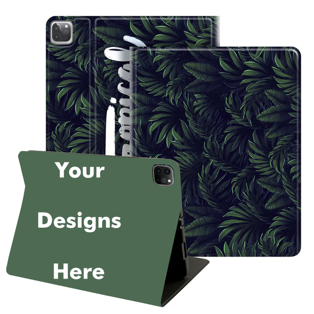 2025 New Arriving Shockproof Table Case With Auto Sleep and Wake Custom PU Leather Case for Ipad Mini Pro Air