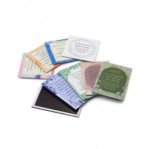 Imanes de Refrigerador Personalizados de Alta Calidad con Palabras y Colores, Imanes Metálicos Personalizados para Refrigerador con Poesía - Product Image 1