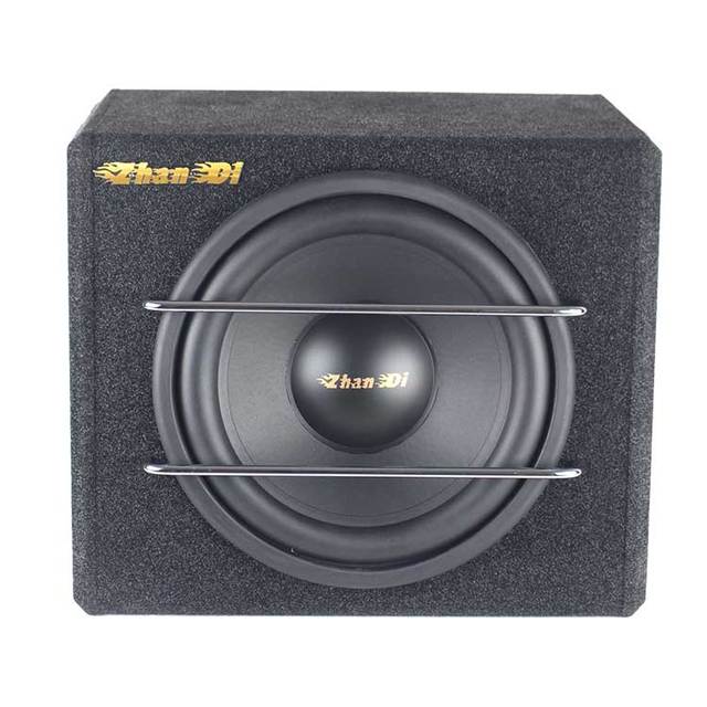 Best Quality DC 12V Dual Voice Coil 12inch Car Subwoofer with Amp and Active Enclosure Box 300W RMS