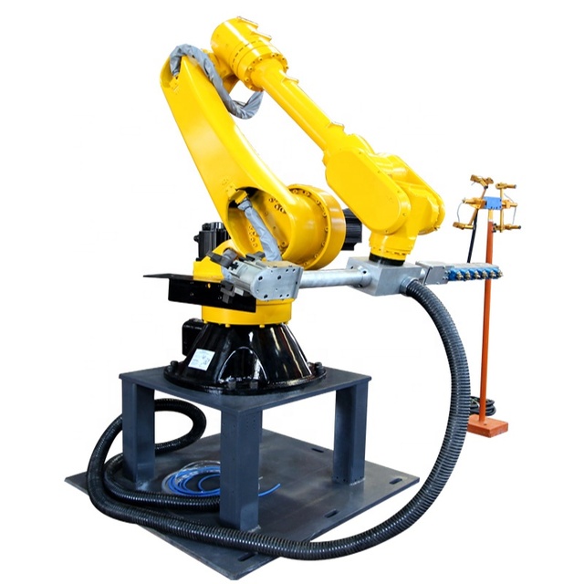 LH-1200KG Chinese AI Die Casting Articulated Robot with PLC & Engine High Precision Full-Auto 6-Axis High Movement Complexity