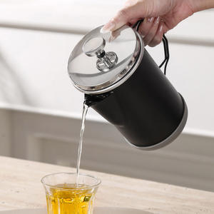 Acier inoxydable Presse Française <span class=keywords><strong>Cafetière</strong></span> Infusion Froide Espresso Thé Plongeur Portable Voyage Camping Extérieur Durable <span class=keywords><strong>Filtre</strong></span> - Product Image 4