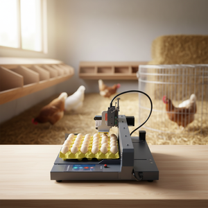 Plataforma de Impresión Inteligente de Escritorio con Eje XY, Máquina Codificadora Multiusos con Bandeja para Huevos/Componentes Electrónicos, Pantalla de 5 Pulgadas - Product Image 1