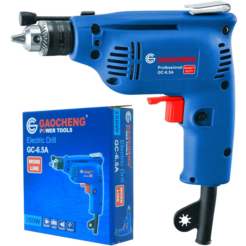 Gaocheng 6.5MM Hand Portable Electric Drill 220V 350W Cheapest Power Drill 6.5A