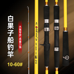 Caña de Pescar Blanca para Pesca en Barco, 6m, Acción Media Rápida, Pesca en Agua Salada - Product Image 3