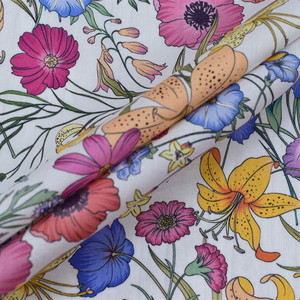 Thấp <span class=keywords><strong>Moq</strong></span> Tùy Chỉnh In Kỹ Thuật Số 24H Trực Tuyến Bông Váy Kỹ Thuật Số Dệt Tùy Chỉnh In Bông Poplin Vải - Product Image 2