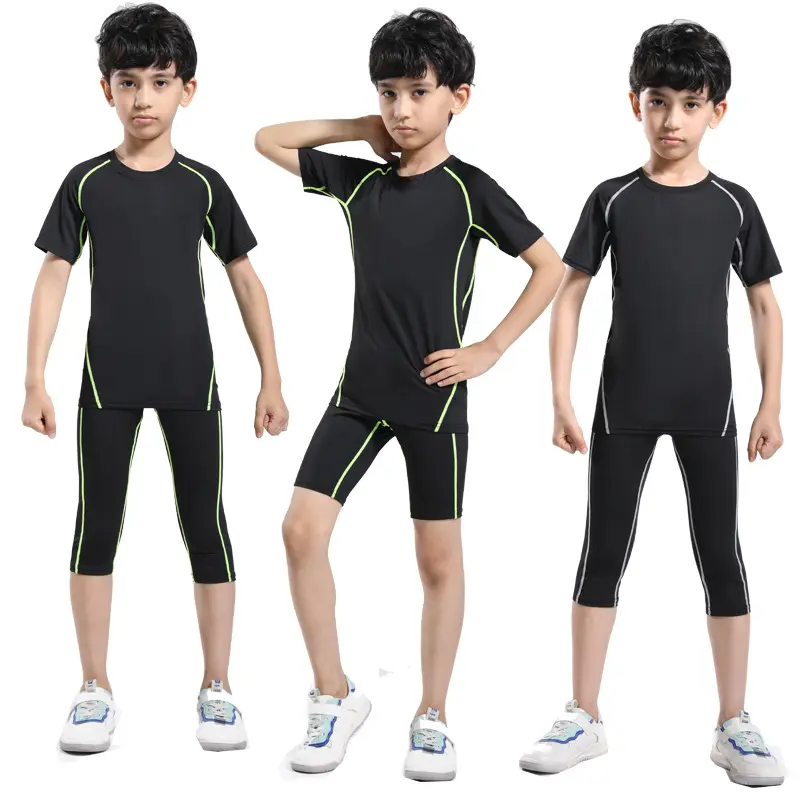 Ensemble de yoga sans couture vêtements de fitness pour hommes et adultes vêtements de sport leggings d'entraînement pour hommes haut vêtements de sport collants d'entraînement Yoga