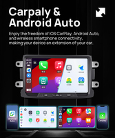 Radio para Auto Android 15 para Renault Dacia, Unidad Principal de 7 Pulgadas, Carplay, Android Auto, Estéreo, 2+32GB, Pantalla Táctil IPS, Reproductor Multimedia