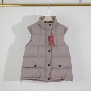 Custom Oem invierno otoño señoras mujeres <span class=keywords><strong>largo</strong></span> grueso sin mangas de algodón <span class=keywords><strong>acolchado</strong></span> burbuja Gilet chalecos <span class=keywords><strong>chaleco</strong></span> mujeres abajo Puffer <span class=keywords><strong>chaleco</strong></span> - Product Image 4