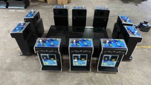 QIQU Table de jeu de pêche 65 pouces pour 10 joueurs, à fort rendement, pour Ocean King Monster Awaken Arcade Bar Maquina De Pesca En Linea - Product Image 3