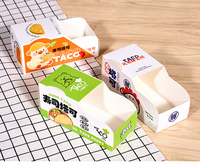 Boîte d'emballage pour œufs et toasts épais, boîte bento pour burgers avec tiroir, boîte à sandwichs, boîte à sushis et tacos