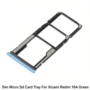 Bandeja para tarjeta Sim Micro Sd para Xiaomi Redmi 10A Verde - Product Image 2