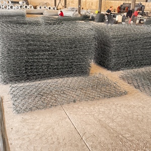 Panier de <span class=keywords><strong>gabion</strong></span> perforé en PVC galvanisé à trous hexagonaux pour murs de soutènement, <span class=keywords><strong>200x100x50</strong></span>, pour pierres, 2.0-4.0mm - Product Image 3