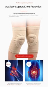 Wholesale Fitness Dance Skating Silicone Knee Pads Sport Sknee Basketball Pressurized Cycling <b>Roller</b> Thin - Product Image 3