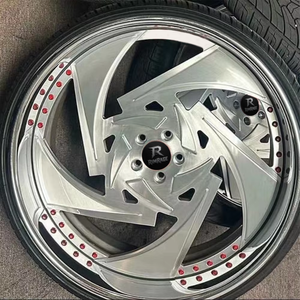 Llantas forjadas Rucci 284 BLISS Custom 17-26 pulgadas aleación forjada para <span class=keywords><strong>Mercedes</strong></span> <span class=keywords><strong>GLS</strong></span> <span class=keywords><strong>BMW</strong></span> <span class=keywords><strong>X7</strong></span> Audi Q8 SUV de lujo - Product Image 3