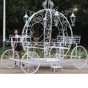 Carruajes de Calabaza al por Mayor para Bodas, Carruaje Real de Cenicienta para Princesa - Product Image 3