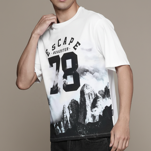 Camiseta gráfica personalizada para hombre 100% algodón estampado con marca personalizada fabricante camiseta personalizada para hombre - Product Image 1