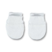 Mitaines en coton biologique essentielles pour nouveau-né, accessoires thermiques et anti-rayures, côtelettes pour bébés