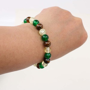 Factory <b>direct</b> sales unisex style unisex crystal bracelet, European and American handcrafted <b>bead</b>-shaped bracelet, tiger's eye - Product Image 6