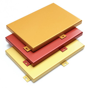 Vật liệu xây dựng mặt tiền tấm ốp tấm ga tàu điện ngầm tường Ốp mặt tiền trang trí bảng nhôm Veneer - Product Image 6