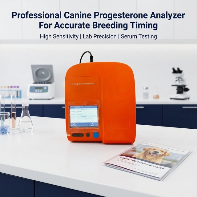 SY-W107-Kit B Veterinary Progesterone Analyzer With Complete Accessories for Pet Hospital Use