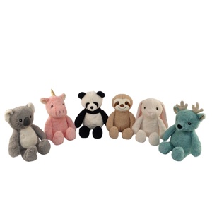 25cm tùy chỉnh Thú nhồi bông lionhead thỏ mềm Đồ chơi gấu trúc sang trọng khỉ unnicorn đồ chơi - Product Image 1