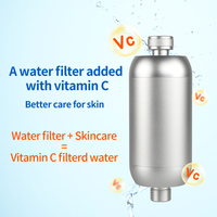 Filtre de douche extérieur RV 10 étapes pour le soin des cheveux et de la peau, élimination du chlore et de l'eau dure avec charbon actif