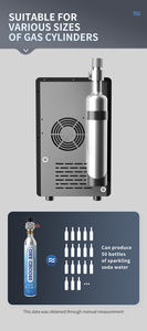 Distributeur d'eau froide électrique de bureau en acier inoxydable 5L avec machine à eau gazeuse pour usage hôtelier - Product Image 4