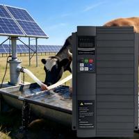 Variateur de fréquence (VFD) solaire OLU 45kW triphasé 380V à haute efficacité MPPT 99,8% avec prise en charge de la surveillance à distance RS485 / Modbus pour pompes à eau solaires en milieu désertique