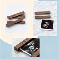 Bingkai Foto Sonogram Magnetik, Kenang-kenangan USG Bayi, Cinta pada Pandangan Pertama, Bingkai Foto USG