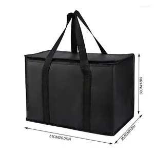 Large Cotton Fabric Thermal Insulation Aluminum Picnic Cooler Bag Cooler Bags Custom Logo Insulated Tote Bag