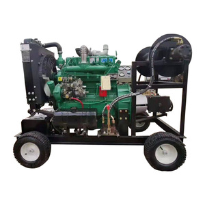 Les nettoyeurs haute pression sont des équipements de nettoyage mobiles commerciaux pour la rénovation immobilière, le nettoyage de la saleté des pipelines et l'industrie. - Product Image 1