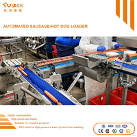 Machine d'alimentation automatique de hot-dogs à économie d'énergie avec conception durable de haute qualité pour ligne d'emballage