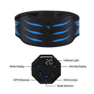 <span class=keywords><strong>Ceinture</strong></span> Abs Ems <span class=keywords><strong>Ceinture</strong></span> <span class=keywords><strong>électrique</strong></span> de tonification musculaire abdominale Ceintures tonifiantes Ems Entraînement musculaire Howell Stimulateur Trimmer Ceintures - Product Image 1