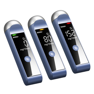 Alcoomètre numérique Testeur d'haleine d'alcoolémie <span class=keywords><strong>Test</strong></span> <span class=keywords><strong>Alcohol</strong></span> Annonce vocale Alcootest Détecteur d'alcool de voiture pour usage domestique/personnel/cadeau - Product Image 6