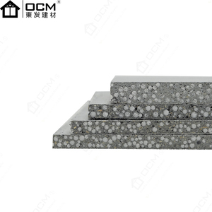 Tấm xi măng nhẹ cách nhiệt <span class=keywords><strong>MgO</strong></span> tiết kiệm năng lượng, chống cháy, thay thế EPS cho lớp vỏ ngoài tòa nhà - Product Image 4