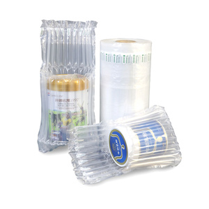 Sac gonflable à colonnes d'air antichoc pour protection de boîtes de lait en poudre, emballage coussiné PA+PE, feuille de protection L Cap Sheet, direct usine - Product Image 1