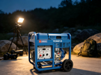 Générateur diesel 5 kW de premier choix Yuchai YC5GF-D, conception à châssis ouvert, refroidissement par air, groupe électrogène diesel portable pour la vente en gros