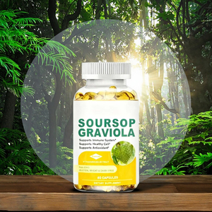 Organic <strong>Graviola</strong> Soursop Softgel <strong>Capsules</strong> Health Care Product Supplement <strong>Graviola</strong> Soursop Softgel - Product Image 2
