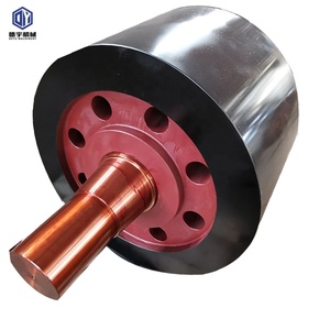 Poros <span class=keywords><strong>Roller</strong></span> roda berkendara Casting besar baja 45 rol Trunnion besar <span class=keywords><strong>Roller</strong></span> penopang kustom untuk pengering Mixer aspal - Product Image 1