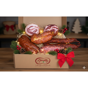 Set Regalo Natalizio di Salumi Calabresi Marvella per Riunioni Familiari e Feste - Product Image 1