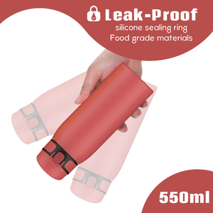 Classic Portable <b>Hoop</b> 550ml Powder Coated Vacuum Single Color Double Wall Stainless Steel Stock Vacuum - Product Image 5