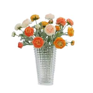 Fleurs artificielles en soie <span class=keywords><strong>Lotus</strong></span>, bouquets simulé<span class=keywords><strong>s</strong></span>, décorations pour salon et table à manger, ornements floraux, arrangements floraux - Product Image 5