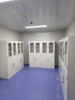 Armoire de rangement moderne en métal pour verrerie de laboratoire avec système de ventilation et serrure de sécurité pour usage scolaire et en entrepôt (Structure KD, Plate)