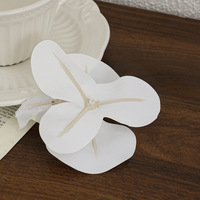 Têtes de fleurs d'orchidées en soie faites à la main de 11 cm, Phalaenopsis en vrac pour bouquets de mariée DIY, pinces à cheveux de remise de diplôme, décoration de mariage