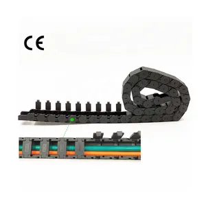 plastic cable carrier energy chain nylon PA66 cable tracks drag chains