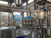Ligne de production automatique de mise en bouteille d'eau gazeuse 3 en 1