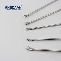 Premium Orthopedics Endoscopic Surgical Optical Blue Meniscus Arthroscopy Grasping Forceps Set